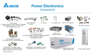 Delta Electronics Group Presentation 2020 | PDF