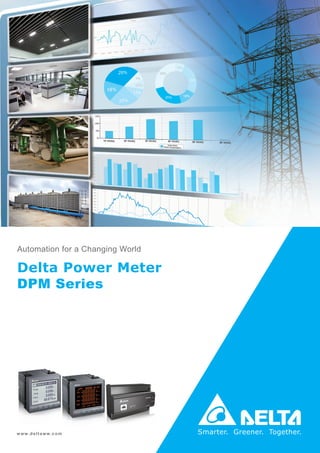 Delta Power Meter
DPM Series
www.deltaww.com
Automation for a Changing World
 