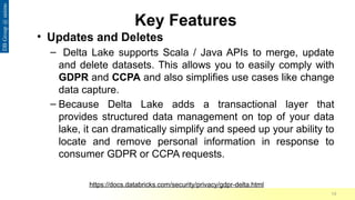 Comprehensive Overview of Delta Lake and Apache Spark for Big Data ...