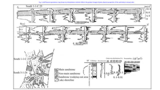 Fig. 11.68 Physical equivalence map drawn by interpolation method reflects the gradual change of plane physical properties of the sand body in estuary dam
 