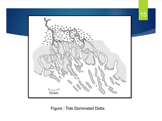 Figure : Tide Dominated Delta
15
 
