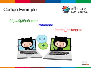 Globalcode – Open4education
Código Exemplo
/rafabene
https://github.com
/demo_deltaspike
 