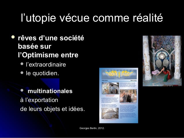 De l’Utopie aux utopies 2