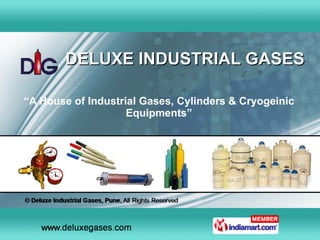 DELUXE INDUSTRIAL GASES “ A House of Industrial Gases, Cylinders & Cryogeinic Equipments” 