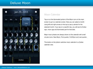 Deluxe Moon for Android - User Guide | PPT