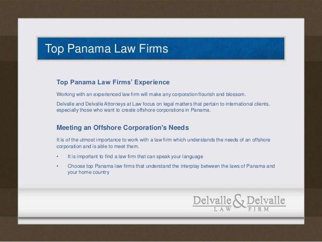 Top Panama Law Firms