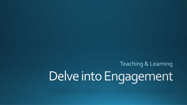 1. Office Delve can quickly identify
whether shared docs are being revised
by engaged learners.
2. This presentation seeks...