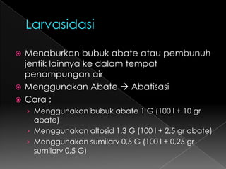 PENCEGAHAN DEMAM BERDARAH DENGUEKimia