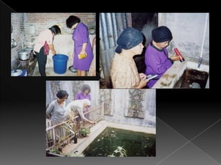 Tentukan rumah/keluarga yg dikunjungi/diperiksa dengan cara :Misalnya : disuatu desa/kelurahan : 10 RW, 100 RT dgn 3.000 rmh/bangunan. 10 RT/RW dan 30 rumah/bangunan per RTPemeriksaan dilakukan secara berurutan mulai dari RT 1 sampai RT 100, misalnya Hari 1 : RT 1-4 dan hari ke 2 RT 5-8, dstPemeriksaan cukup 10 rumah/bangunan di masing-masing RTMisalnya di RT itu ada 30 rumah/bangunan, maka mulailah dari rumah yg 1, ke-4, ke-7 dst (selang 3 bangunan)