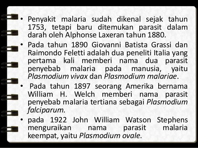 Demam Malaria