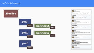 Let’s build an app
 