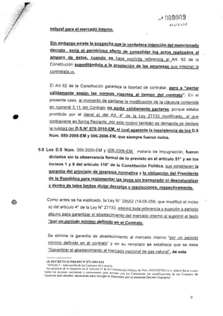 Recuperación del Lote 88   Demanda