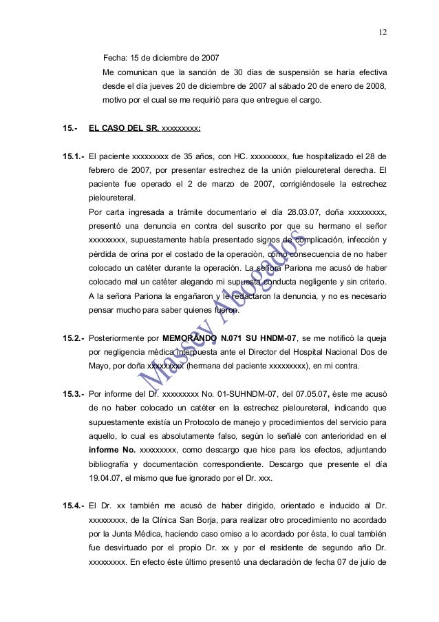 MODELO DE DEMANDA DE CESE DE ACTOS DE HOSTILIDAD DEL EMPLEADOR