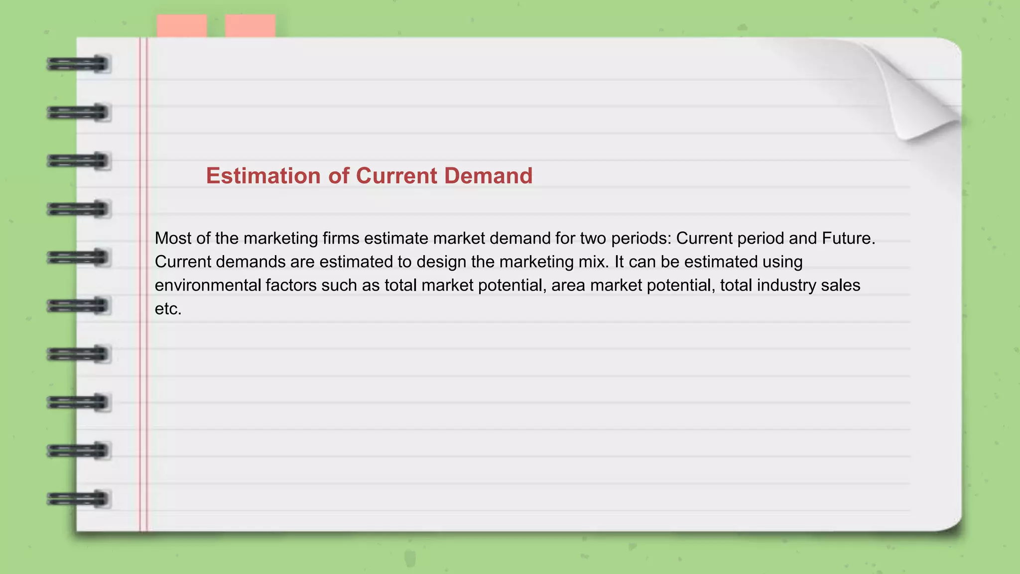 Market Demand and it's measurement | PPTX