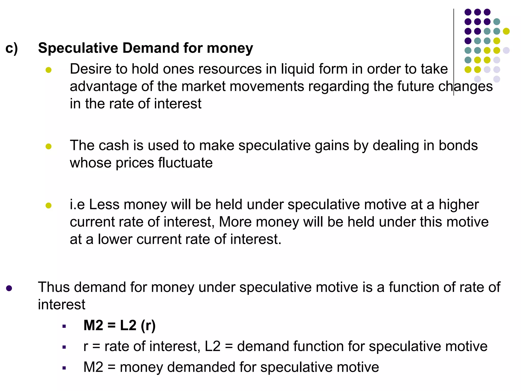 Demand and supply of money | PPT
