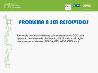 OBJETIVOSSistema com metodologia ou Lógica que permita o estabelecimento da condição de operação e manutenção de equipamentos do sistema elétrico, tais como transformadores, reatores, unidades geradoras, integrando informações de manutenções preventivas e preditivas e dados de operação destes equipamentos. Sistema a ser integrado com o Módulo PM do SAP.
