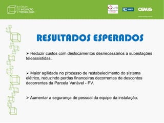 PROBLEMA A SER RESOLVIDOFalta de um sistema com metodologia de tomada de decisão que permita a otimização do planejamento de médio e longo prazo da manutenção, considerando cenários, riscos e condições dos ativos e visando a otimização do ciclo de vida dos ativos de Geração e Transmissão