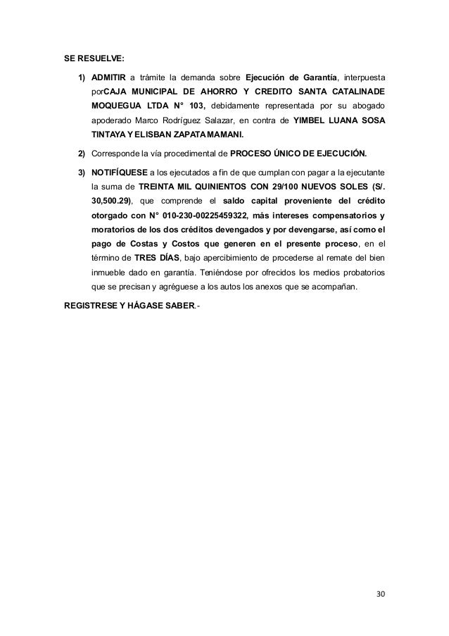 MODELOS DE DEMANDAS Y RESOLUCIONES MODELOS DE DEMANDAS Y RESOLUCIONES