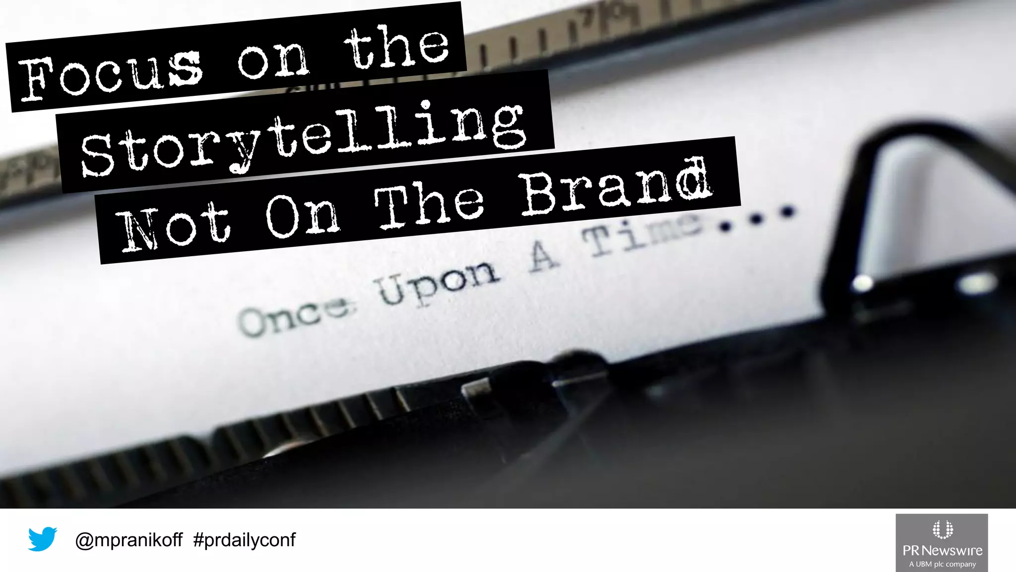 @mpranikoff#prdailyconf  