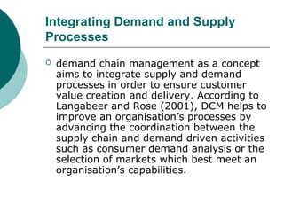 Demand chain management | PPT