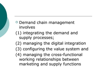 Demand chain management | PPT
