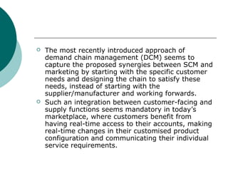Demand chain management | PPT