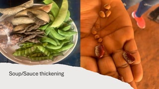 Soup/Sauce thickening
 