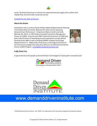 Demand driven mrp buffers | PDF