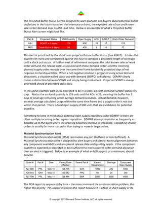 Demand driven mrp & mps | PDF