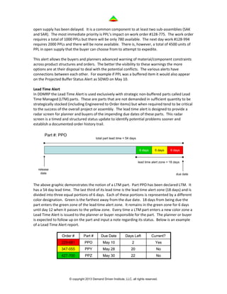 Demand driven mrp & mps | PDF