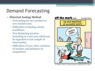 Demand estimation and forecasting | PPTX