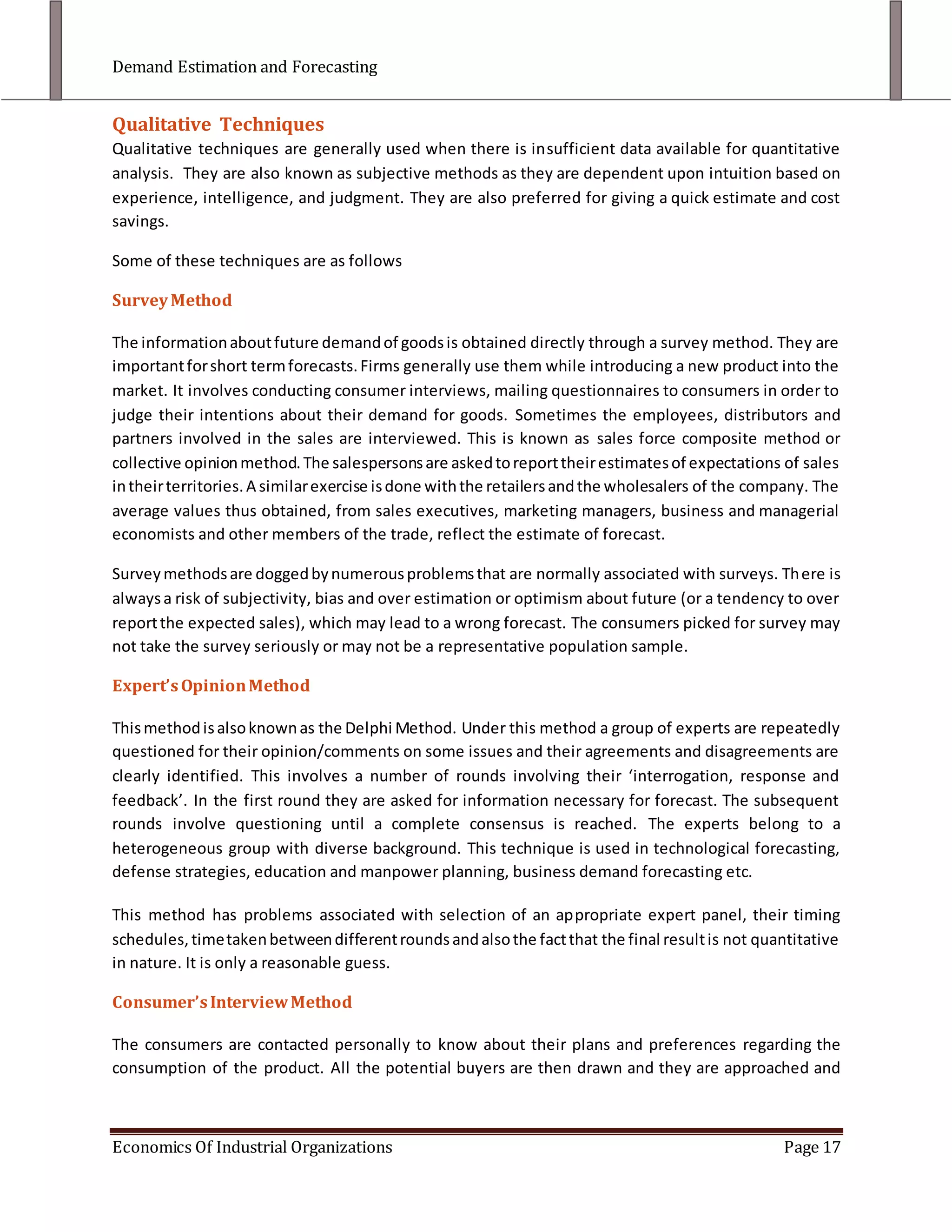 Mathematically sound