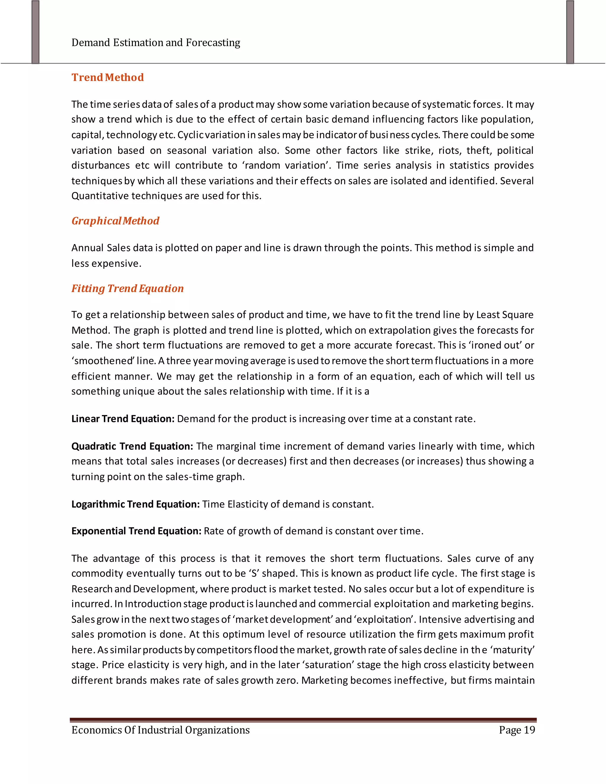 Annual Budgeting for  operating plans such as annual sales, revenues, profits