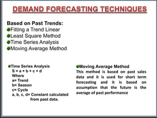 Managerial Economics- Demand Forecasting PPT | PPTX