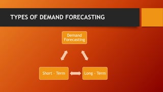 Demand Forecasting | PPTX