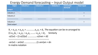Demand Forecasting Inputs DEMAND FORECASTING Lecture-6.pptx, econometric model | PPTX