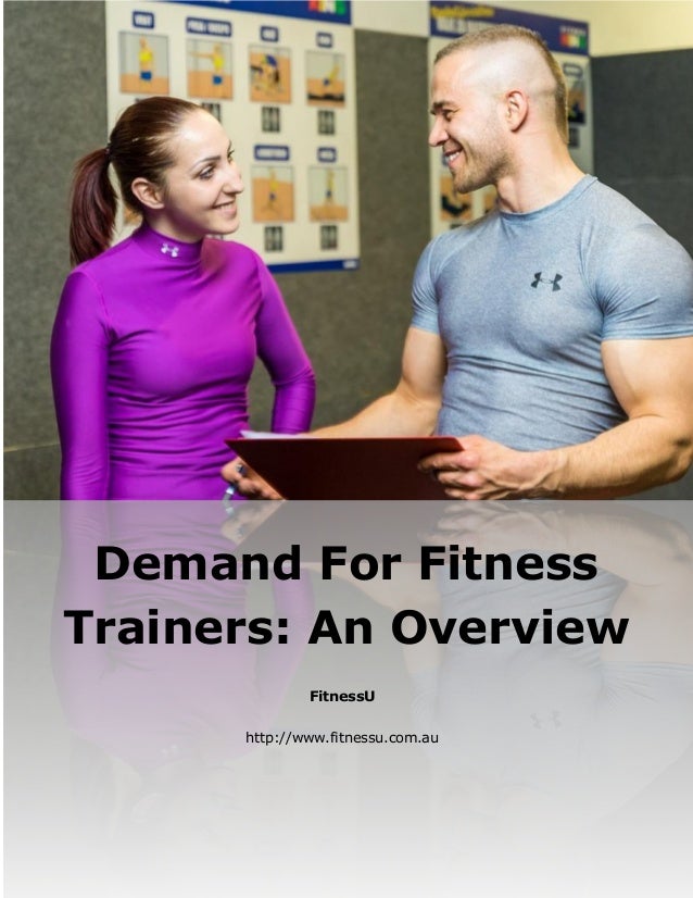 Demand For Fitness Trainers An Overview