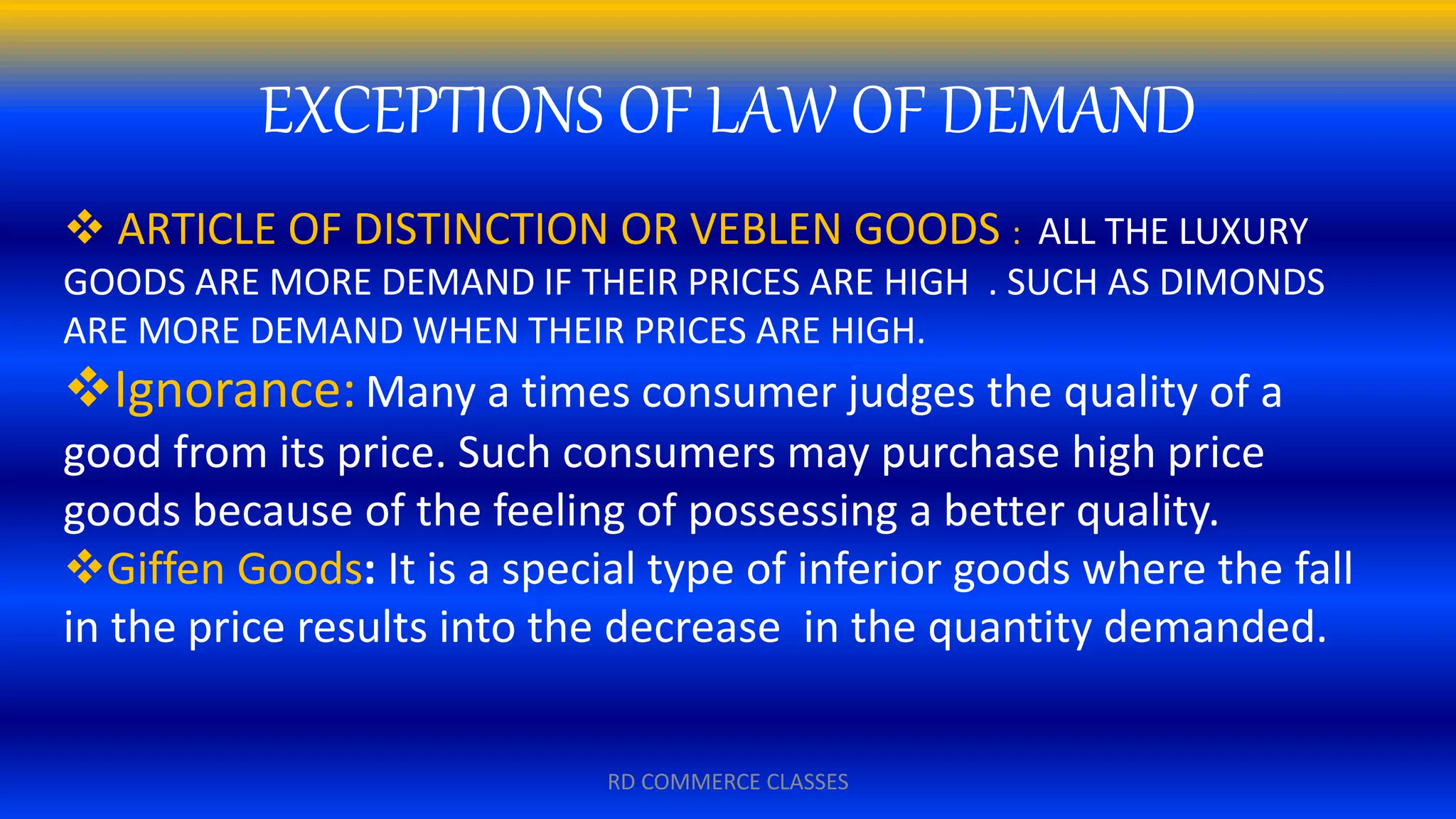 Demand function | law of demand | detail concept | PPTX