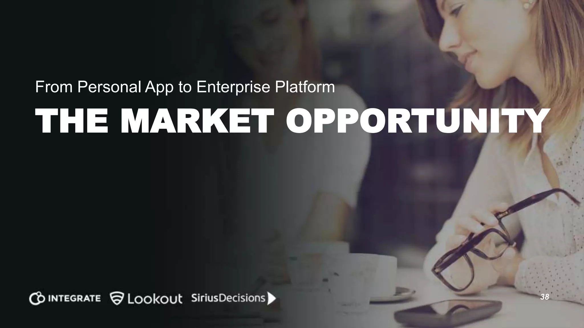 BUILDING AN ENTERPRISE
FRAMEWORK
Assembling the Airplane in Mid-Flight
38
 