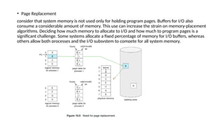 DEMAND PAGING IN OPERATING SYSTEM unit III | PPTX