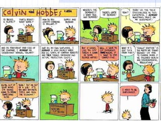 Demand
The desire to own something and the ability
to pay for it.
 