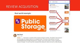 REVIEW ACQUISITION
Real world example:
 