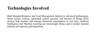 Comprehensive Overview of Demand Response and Load Management in Energy ...