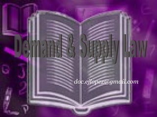 [email_address] Demand & Supply Law 