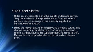 ppt - movement of demand and supply curves powerpoint... Demand Supply Microeco.pptx by zothaniii | PPTX