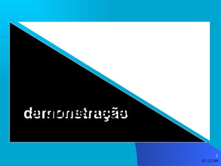 demonstração argumentação 