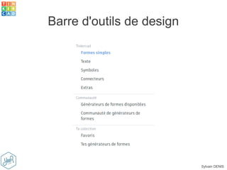 Sylvain DENIS
Barre d'outils de design
 