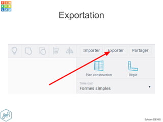 Sylvain DENIS
Exportation
 