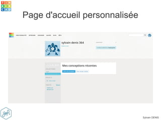 Sylvain DENIS
Page d'accueil personnalisée
 