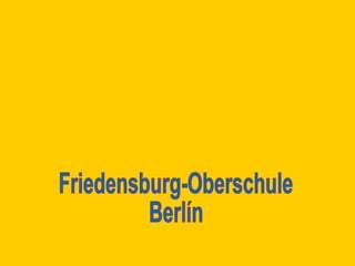Friedensburg-Oberschule Berlín 